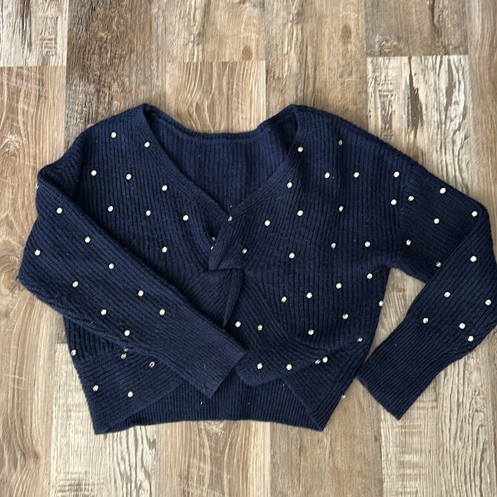 Express | Navy Sweater
